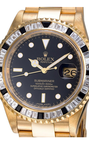 Часы Rolex Submariner Custom Diamonds 16618 (4912) №2