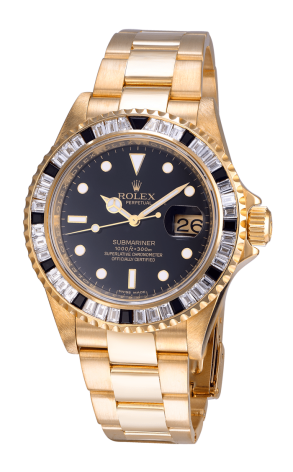 Часы Rolex Submariner Custom Diamonds 16618 (4912)