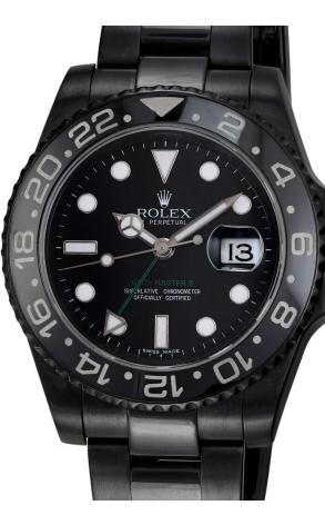Часы Rolex GMT-Master II Black PVD 116710LN (4869) №3