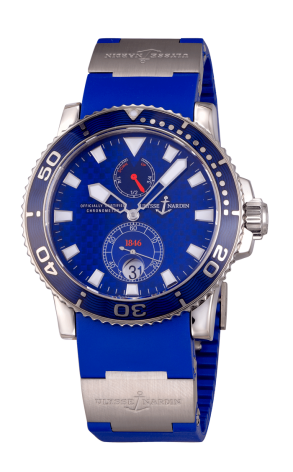 Часы Ulysse Nardin Maxi Marine Diver White Gold 260-32/3A (8234)