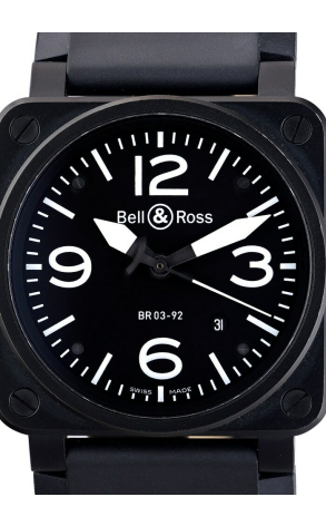 Часы Bell & Ross Aviation BR 01-92 Carbon BR03-92 (8786) №2