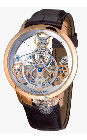 Часы Arnold & Son Time Pyramid Instrument Rose Gold 1TPAR.S01A.C124A (8744)