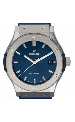 Часы Hublot Classic Fusion Blue Titanium 511.NX.7170.LR (8006) №3