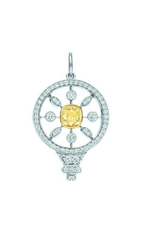 Ювелирное украшение  Tiffany Keys round Kaleidoscope Key Pendant (7943) №2