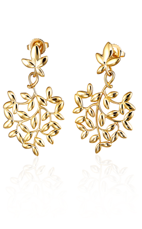 Ювелирное украшение  Tiffany & Co Paloma Picasso Olive Leaf Earrings (9755)