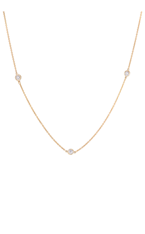 Колье Tiffany & Co Elsa Peretti Diamonds by the Yard Necklace (9346)