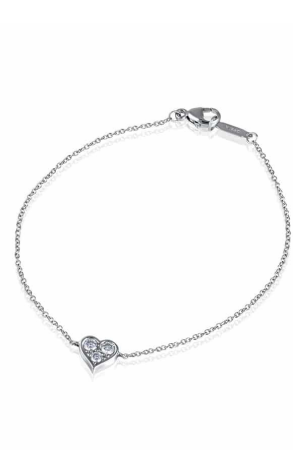Браслет Tiffany & Co Heart Bracelet Platinum (9896)