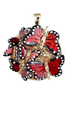 Ювелирное украшение  Roberto Bravo Monarch Butterfly Pendant MBHP0011 (9500)