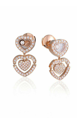 Серьги Chopard Happy Amore Hearts Earrings 837219-5002 (9506)