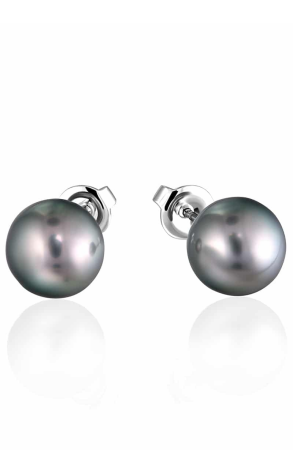 Ювелирное украшение  Mikimoto Black South Sea Earrings (10421)