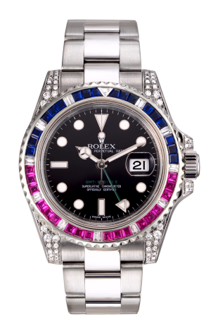 Часы Rolex GMT Master II Diamonds РЕЗЕРВ 116710LN (10347)