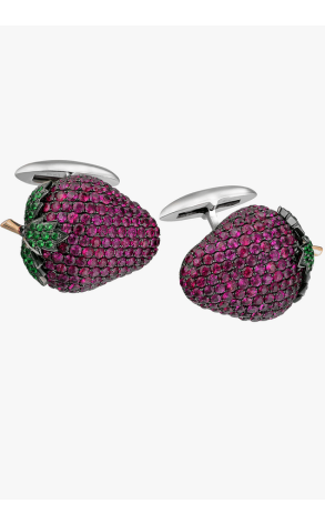Часы  Jacob & Co Strawberry design cufflinks (9723)