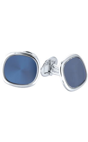 Ювелирное украшение  Patek Philippe Ellipse White Gold & Blue Cufflinks (9725)