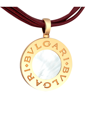 Подвеска Bvlgari - Steel and Yellow Gold Pendant 336226 CN852567 (9711)