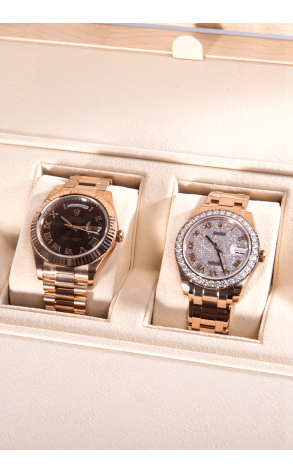 Часы Rolex Day-Date II President & Diamond & Emerald Ladies President Watch 218235 / 86285 (10002) №3