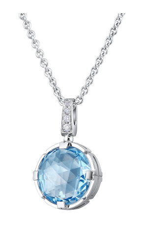 Ювелирное украшение  Bvlgari Parentesi Blue Topaz Pendant (10792)