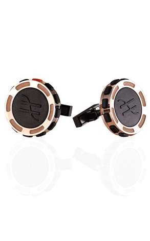 Запонки Hublot Crown Cufflinks BM.05.PX (10774)