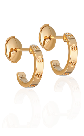 Ювелирное украшение  Cartier Love Yellow Gold Earrings B8028800 (10778)