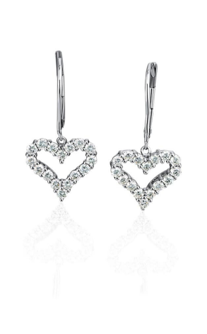 Ювелирное украшение  Tiffany & Co Hearts Earrings (10751)