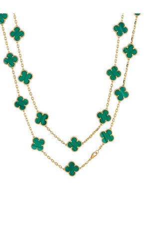 Ювелирное украшение  Van Cleef & Arpels Vintage Alhambra long necklace 20 motifs VCARL88100 (10872) №2