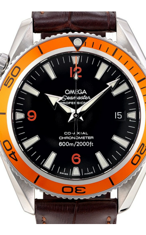 Часы Omega Seamaster Planet Ocean Orange Спецакция!!! СПЕЦцена до 23.12.2017г. 2909.50.91 (10698) №2