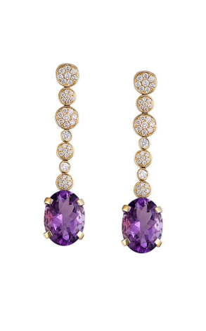 Серьги Casa Gi Amethyst Earrings (11252)