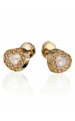 Ювелирное украшение  Chopard Happy Diamonds Icons Hearts Earrings 83/2936/10-20 (11007)