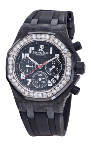 Часы Audemars Piguet Royal Oak Offshore Forged Carbon Ladies Watch 26267FS.ZZ.D002CA.02 (11069)