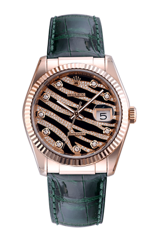 Часы Rolex DateJust Everose-Gold "Zebra" 116135 (11064)