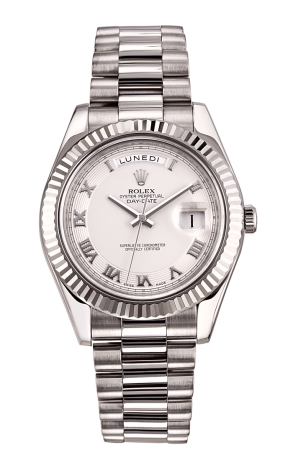 Часы Rolex Oyster Day-Date II 41mm White Gold 218239 (10918)