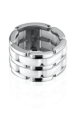 Кольцо Chanel White Ceramic Ring (11161)