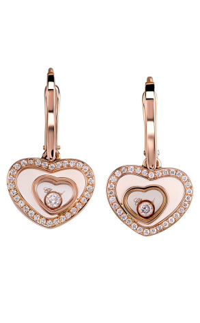 Ювелирное украшение  Chopard Happy Hearts Earrings 837482-5002 (11597)