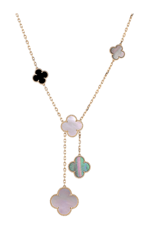 Колье Van Cleef & Arpels Magic Alhambra necklace 6 motifs VCARD79200 (11867)