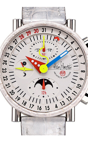 Часы  Alain Silberstein Krono Bauhaus 2 valjoux 7751 (11376) №2