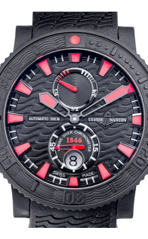 Часы Ulysse Nardin Maxi Marine Diver Black Sea 263-92-3C (11584) №2