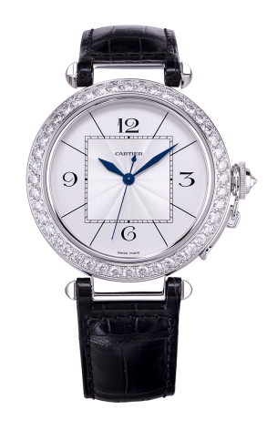 Часы Cartier Pasha 42mm Extra Large Automatic White Gold WJ120251 (11703)