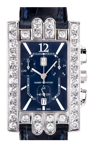Часы Harry Winston “Avenue” 18k White Gold And Diamond-Set 310UCQw (11766) №2