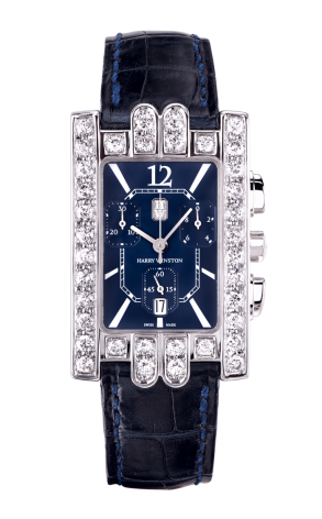 Часы Harry Winston “Avenue” 18k White Gold And Diamond-Set 310UCQw (11766)