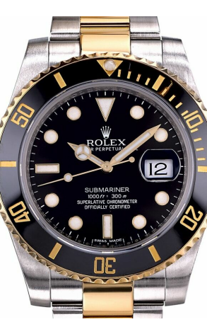 Часы Rolex Submariner Date 40mm Steel and Yellow Gold Ceramic 116613LN (11669) №2