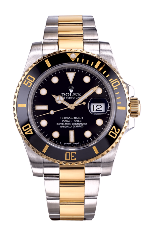 Часы Rolex Submariner Date 40mm Steel and Yellow Gold Ceramic 116613LN (11669)