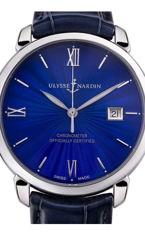 Часы Ulysse Nardin San Marco Classico Blue Dial 8153-111-2/E3 (11780) №2