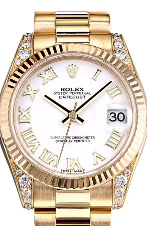 Часы Rolex Datejust 31 mm Yellow Gold 178238WRP (11809) №2