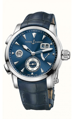 Часы Ulysse Nardin Classic Dual Time Enamel 3243-132/E1-BQ (11629)