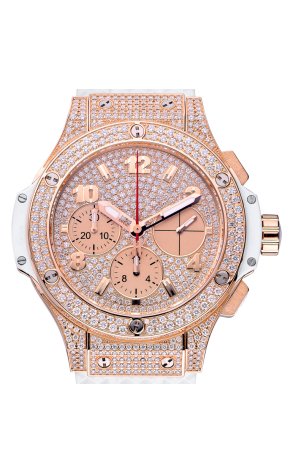 Часы Hublot Big Bang 41 mm Rose Gold Diamond Dial 341.PE.9010.RW.1704 (8555) №2