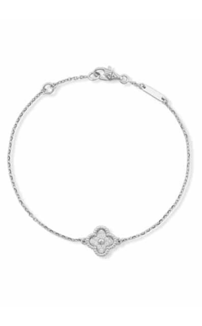 Ювелирное украшение  Van Cleef & Arpels Sweet Alhambra bracelet 1 motif VCARO85600 (11953)