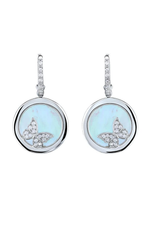 Ювелирное украшение  Carrera y Carrera Baile De Mariposas Earrings DA11704, 020101 (12282)