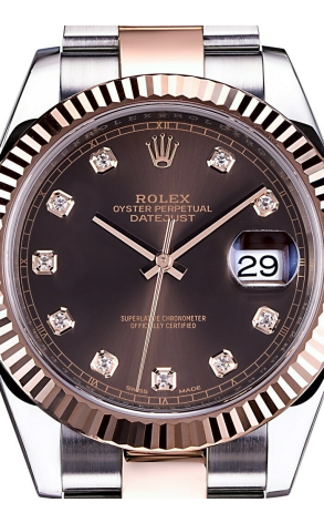 Часы Rolex Datejust 41 Chocolate РЕЗЕРВ 126331 (11906) №2
