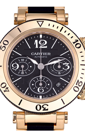Часы Cartier Pasha Seatimer Chronograph W301970M (12036) №2