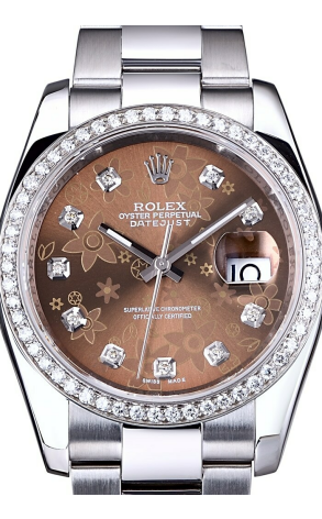 Часы Rolex Datejust Bronze Floral 116200 (12120) №2