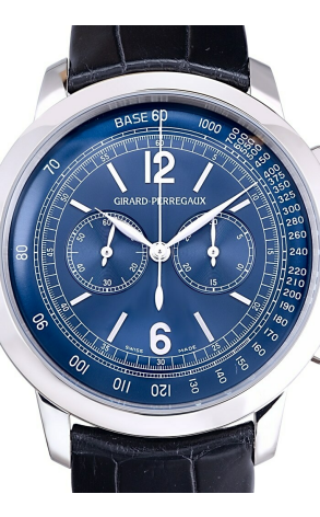 Часы Girard Perregaux 1966 Blue Dial Chronograph 49539-53-451-BK6B (12296) №2